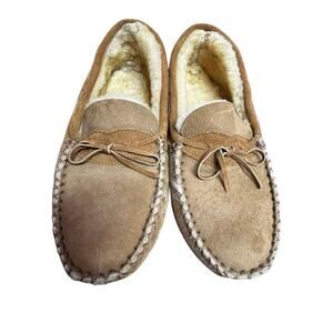 Wooly Rascals Vibram Evaflex Hard Sole Moccasins Genuine Sheepskin Men’s SZ 11M